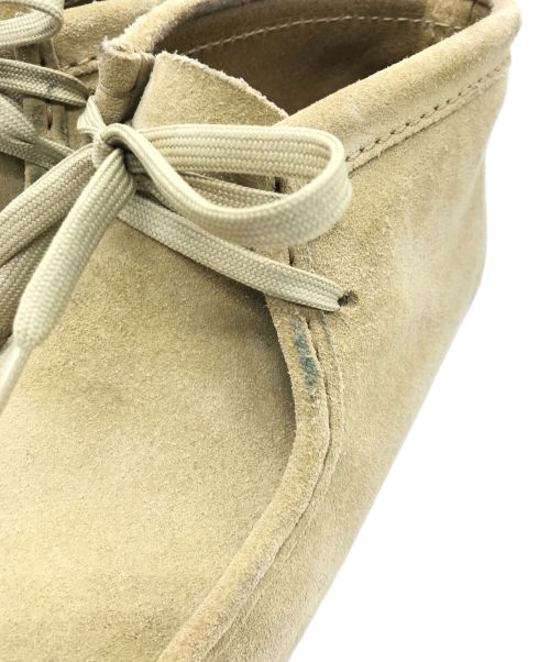 CLARKS（クラークス）CLARKS (クラークス) WALLABEE BOOT2 ベージュ サイズ:27.5㎝の古着・服飾アイテム