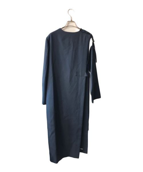 Ujoh（ウジョー）UJOH (ウジョー) 変形アシメワンピース ネイビー サイズ:2の古着・服飾アイテム