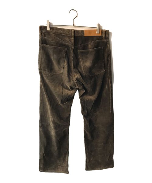 INSCRIRE（アンスクリア）INSCRIRE (アンスクリア) コーデュロイパンツ ブラウン サイズ:46の古着・服飾アイテム