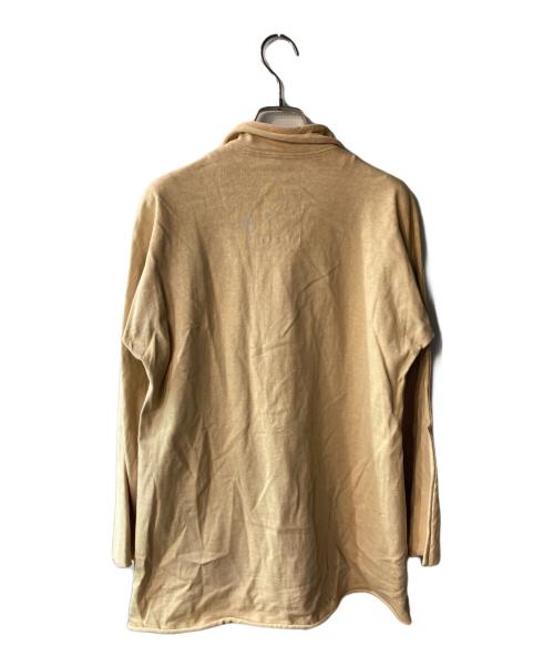 Y's（ワイズ）Y's (ワイズ) Zip-Up Sweat Shirt ベージュ サイズ:3の古着・服飾アイテム