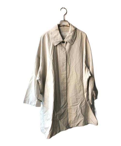 JOURNAL STANDARD（ジャーナルスタンダード）JOURNAL STANDARD (ジャーナル スタンダード) ハイカウントワイドステンカラーコート アイボリー サイズ:freeの古着・服飾アイテム