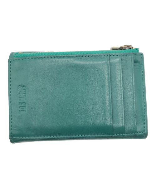 ANNA SUI（アナスイ）ANNA SUI (アナスイ) Disney (ディズニー) 財布 グリーンの古着・服飾アイテム