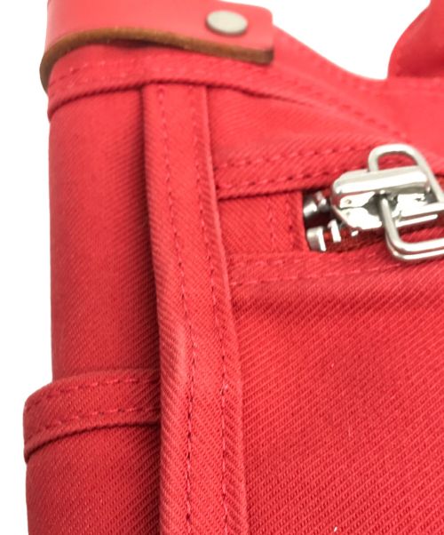 PORTER（ポーター）PORTER (ポーター) ネイキッドトートバッグ レッドの古着・服飾アイテム