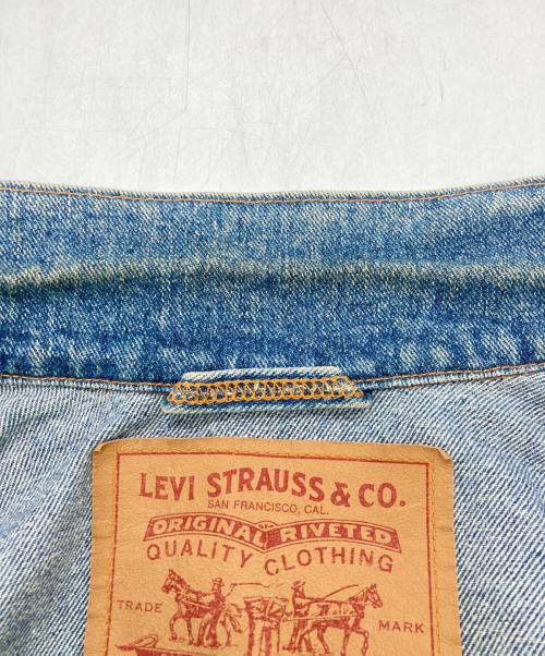 LEVI'S（リーバイス）LEVI'S (リーバイス) ワイドデニムジャケット インディゴ サイズ:Sの古着・服飾アイテム