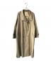 journal standard L'essage（ジャーナルスタンダード レサージュ）の古着「NALYAスタンドロングコート」｜カーキ