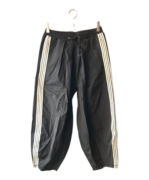 etsinta（エシンタ）etsinta (エシンタ) リメイクジャージカーブパンツ ブラック サイズ:ｻｲｽﾞ表記無の古着・服飾アイテム