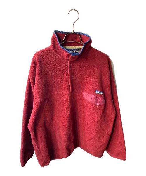 Patagonia SYNCHILLA（パタゴニア シンチラ）Patagonia SYNCHILLA (パタゴニア シンチラ) フリースジャケット レッド サイズ:Lの古着・服飾アイテム