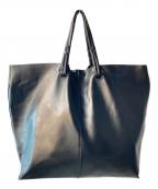 FEEL AND TASTEフィールアンドテイスト）の古着「レザートートバッグ」｜ブラック