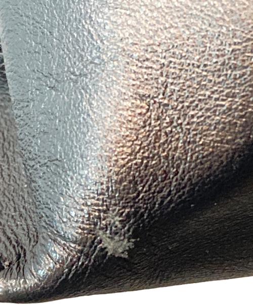 FEEL AND TASTE（フィールアンドテイスト）FEEL AND TASTE (フィールアンドテイスト) レザートートバッグ ブラックの古着・服飾アイテム