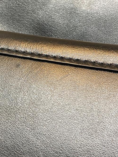 FEEL AND TASTE（フィールアンドテイスト）FEEL AND TASTE (フィールアンドテイスト) レザートートバッグ ブラックの古着・服飾アイテム