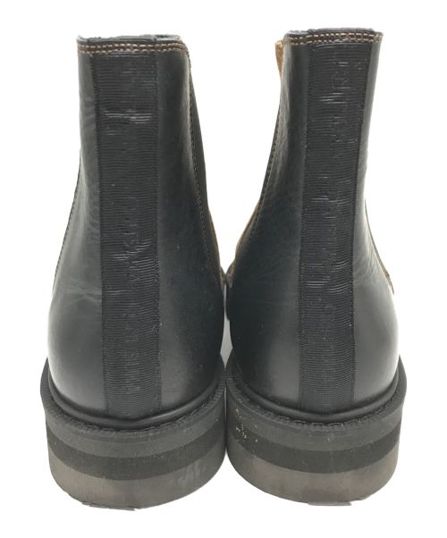 Onitsuka Tiger（オニツカタイガー）Onitsuka Tiger (オニツカタイガー) SIDE GORE BOOT HI / サイド ゴア ブーツ ハイ ブラウン×ブラック サイズ:25.5㎝の古着・服飾アイテム