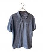 C.P COMPANYシーピーカンパニー）の古着「ポロシャツ」｜ブルー