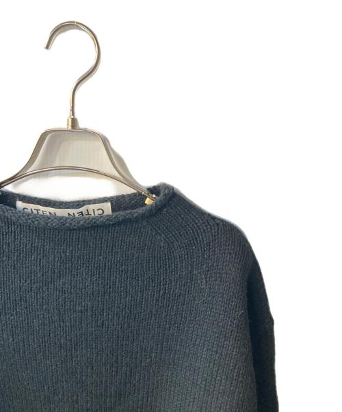 CITEN（シテン）CITEN (シテン) ボトルネック ニット ブラック サイズ:FREEの古着・服飾アイテム