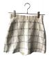 sheller (シェリエ) メタリックツイードキュロット アイボリー サイズ:Ｍ：6000円