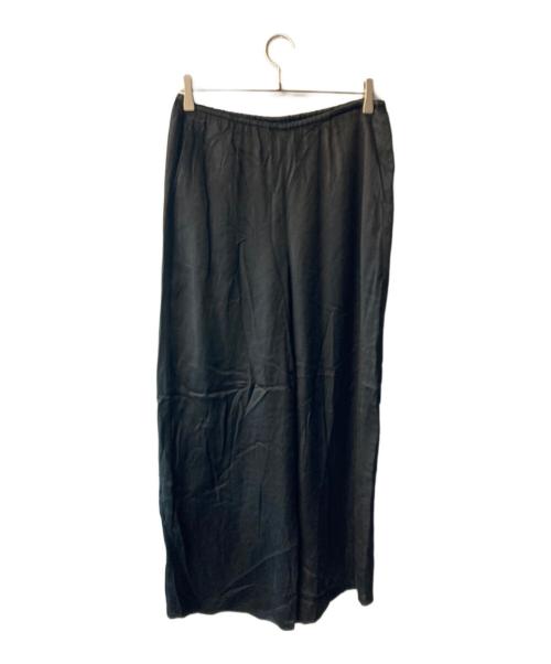 ETRE TOKYO（エトレトウキョウ）ETRE TOKYO (エトレトウキョウ) スムースリラクシーワイドパンツ ブラック サイズ:Mの古着・服飾アイテム