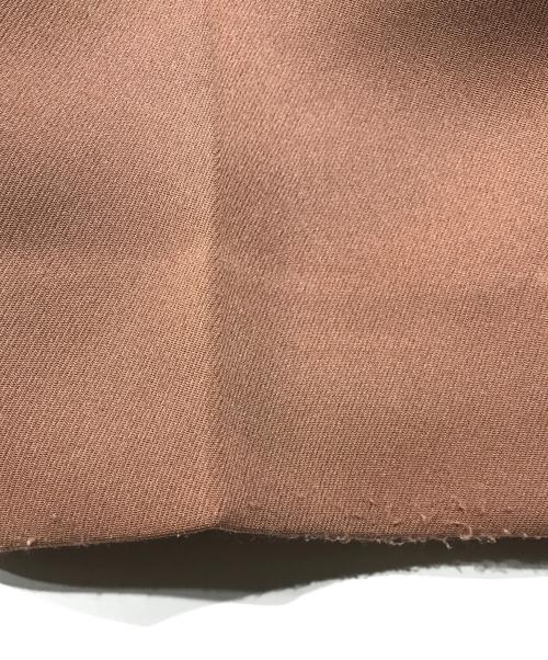 TOMORROW LAND（トゥモローランド）TOMORROW LAND (トゥモローランド) ポリエステルアセテートサイドアジャスターパンツ ブラウン サイズ:Mの古着・服飾アイテム