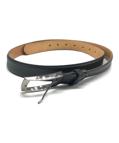 PARABOOT（パラブーツ）PARABOOT (パラブーツ) Ceinture uranos / レザーベルト ブラック サイズ:110の古着・服飾アイテム