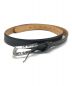 PARABOOT（パラブーツ）の古着「Ceinture uranos / レザーベルト」｜ブラック