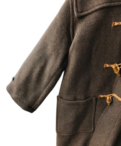 MARGARET HOWELL（マーガレットハウエル）MARGARET HOWELL (マーガレットハウエル) ビッグシルエットダッフルコート ブラウン サイズ:-の古着・服飾アイテム