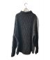 AURALEE (オーラリー) Wool Baby Alpaca Nepped Cable Knit Turtle Neck P/O ブラウン サイズ:5：15000円