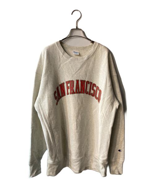 Champion（チャンピオン）Champion (チャンピオン) クルーネックスウェット アイボリー サイズ:XLの古着・服飾アイテム