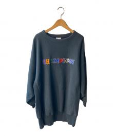 Champion（チャンピオン）の古着「リバースウィーブビッグスウェット」｜ブラック