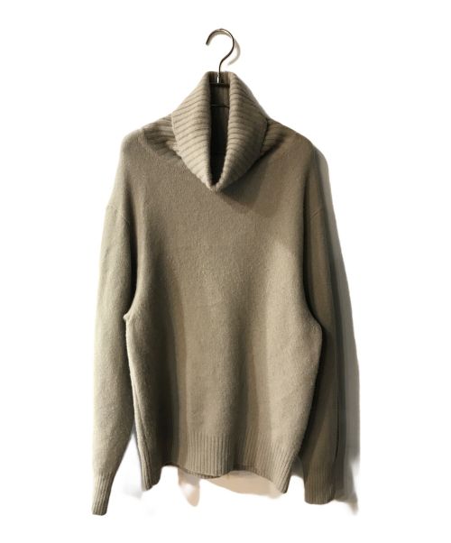 DEUXIEME CLASSE（ドゥーズィエム クラス）Deuxieme Classe (ドゥーズィエム クラス) ミドルゲージタートルネックニット ベージュ サイズ:freeの古着・服飾アイテム