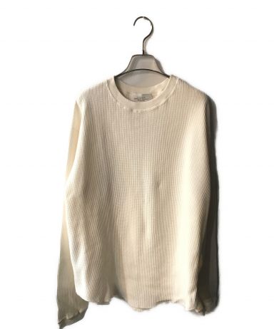 中古・古着通販】UNUSED (アンユーズド) サーマルカットソー ホワイト