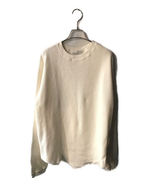UNUSED（アンユーズド）UNUSED (アンユーズド) サーマルカットソー ホワイト サイズ:3の古着・服飾アイテム