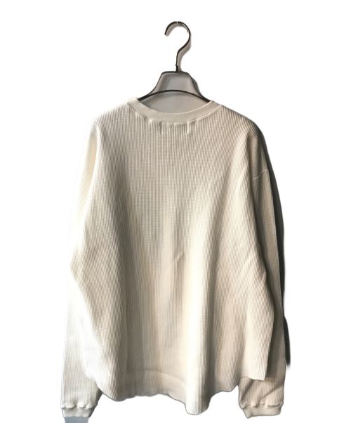 UNUSED（アンユーズド）UNUSED (アンユーズド) サーマルカットソー ホワイト サイズ:3の古着・服飾アイテム
