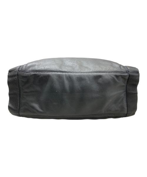 ECCO（エコー）ECCO (エコー) 2WAYレザーバッグ ブラックの古着・服飾アイテム