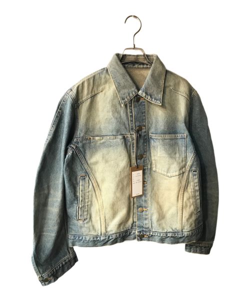 NVRFRGT（ネヴァーフォーゲット）NVRFRGT (ネヴァーフォーゲット) DENIM 3D TRUCKER JACKET インディゴ サイズ:Ｍ 未使用品の古着・服飾アイテム