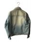 NVRFRGT (ネヴァーフォーゲット) DENIM 3D TRUCKER JACKET インディゴ サイズ:Ｍ 未使用品：26000円
