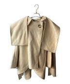 Snidelスナイデル）の古着「PONCHO COAT」｜アイボリー