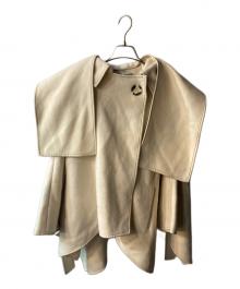 Snidel（スナイデル）の古着「PONCHO COAT」｜アイボリー