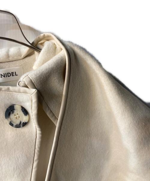 Snidel（スナイデル）Snidel (スナイデル) PONCHO COAT アイボリー サイズ:FREEの古着・服飾アイテム