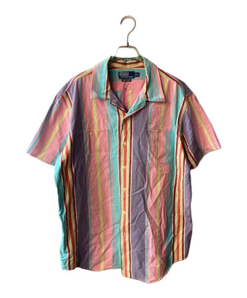 POLO RALPH LAUREN（ポロ・ラルフローレン）POLO RALPH LAUREN (ポロ・ラルフローレン) オープンカラーシャツ マルチカラー サイズ:XLの古着・服飾アイテム