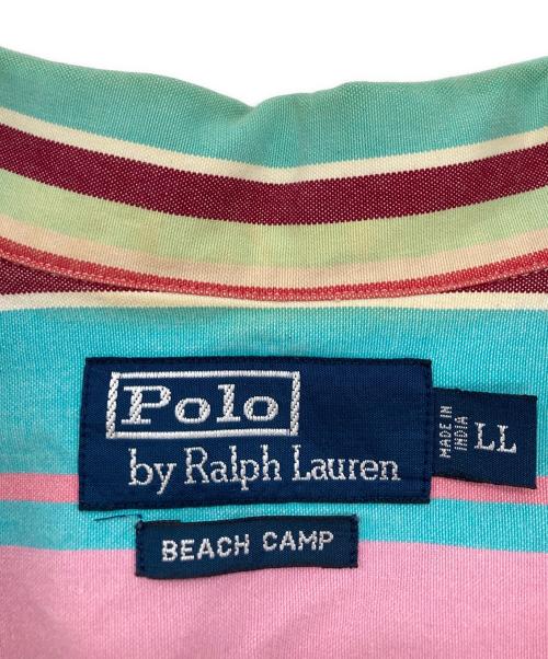 POLO RALPH LAUREN（ポロ・ラルフローレン）POLO RALPH LAUREN (ポロ・ラルフローレン) オープンカラーシャツ マルチカラー サイズ:XLの古着・服飾アイテム