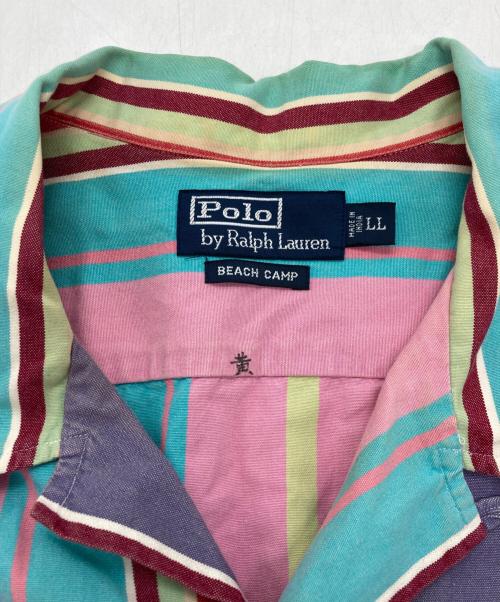 POLO RALPH LAUREN（ポロ・ラルフローレン）POLO RALPH LAUREN (ポロ・ラルフローレン) オープンカラーシャツ マルチカラー サイズ:XLの古着・服飾アイテム
