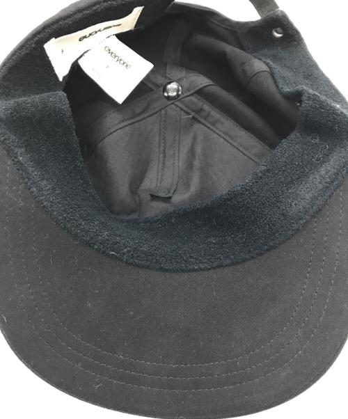 everyone（エブリワン）everyone (エブリワン) cotton baseball cap ブラックの古着・服飾アイテム