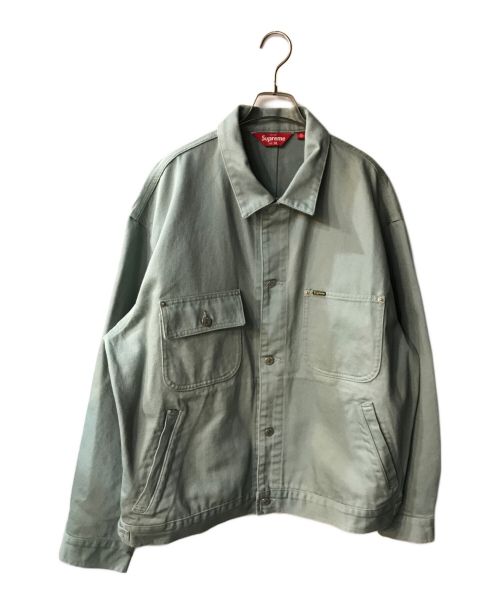 SUPREME（シュプリーム）Supreme (シュプリーム) Denim Chore Trucker Jacket グリーン サイズ:XLの古着・服飾アイテム