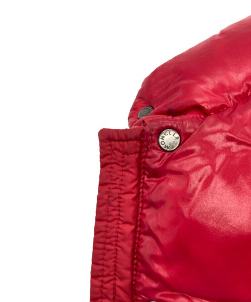 MONCLER（モンクレール）MONCLER (モンクレール) ダウンベスト レッド サイズ:116㎝の古着・服飾アイテム