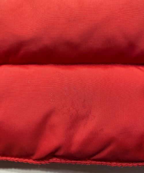 MONCLER（モンクレール）MONCLER (モンクレール) ダウンベスト レッド サイズ:116㎝の古着・服飾アイテム
