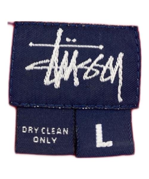 stussy（ステューシー）stussy (ステューシー) 半袖シャツ レッド サイズ:Lの古着・服飾アイテム