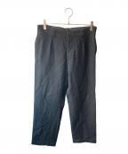 MARGARET HOWELLマーガレットハウエル）の古着「ウールパンツ」｜ブラック