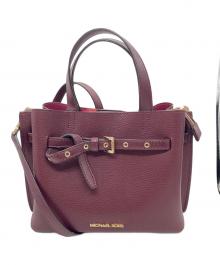 MICHAEL KORS（マイケル・コース）の古着「2WAYショルダーバッグ」｜ボルドー