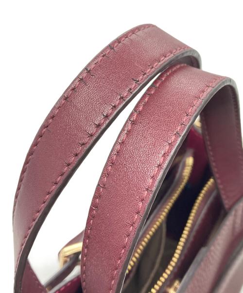 MICHAEL KORS（マイケル・コース）MICHAEL KORS (マイケルコース) 2WAYショルダーバッグ ボルドーの古着・服飾アイテム