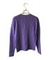 POLO RALPH LAUREN (ポロ・ラルフローレン) julianna classic long sleeve sweater パープル サイズ:S：7000円