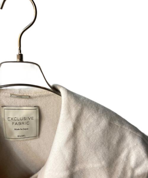 Snidel（スナイデル）Snidel (スナイデル) ビッグカラーリバーコート ベージュ サイズ:Ｓの古着・服飾アイテム