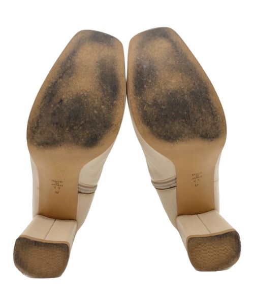 DIANA（ダイアナ）DIANA (ダイアナ) スクエアトゥ ベージュ サイズ:23cmの古着・服飾アイテム